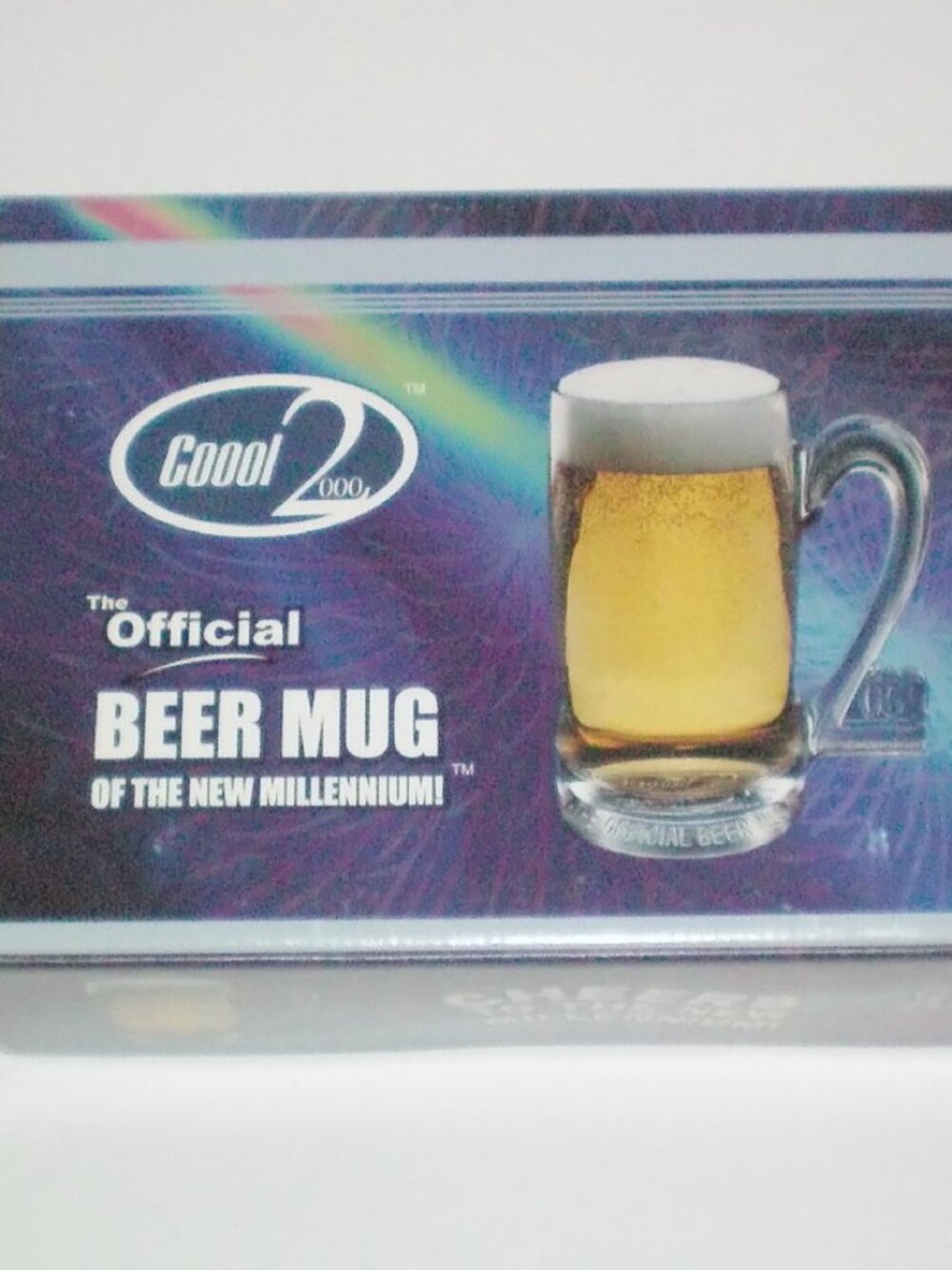 Rare Y2K The Year 2000 Commemorative Beer Mug Set of 2 in Box